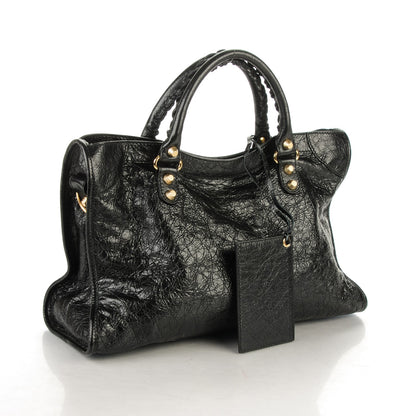 Balenciaga Agneau Giant 12 Gold Hardware City Black 3 of 7