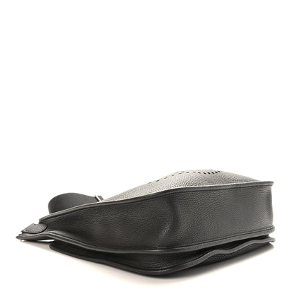 Hermes Taurillon Clemence Evelyne III PM Plomb 4 of 10