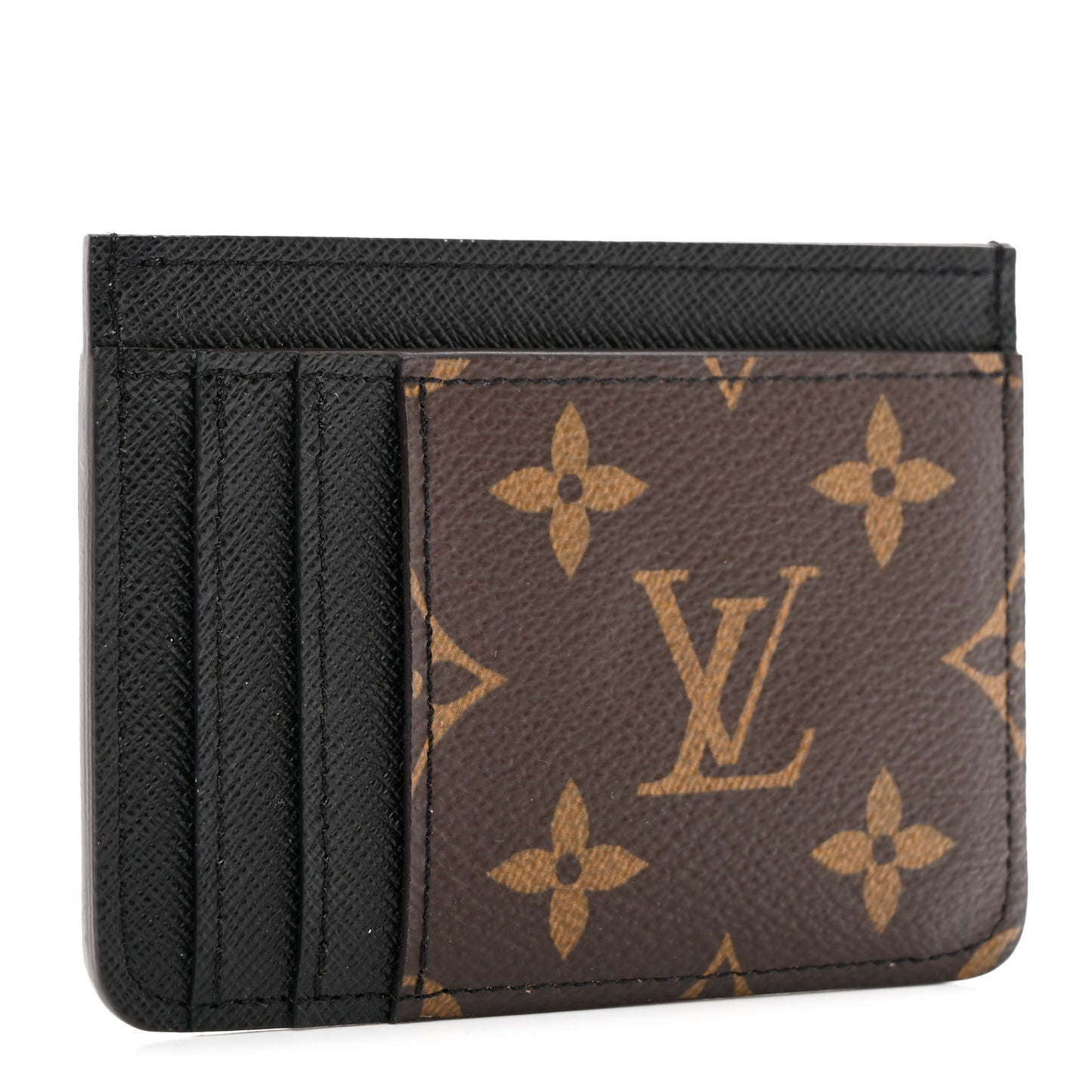 Reverse Monogram Side Up Card Holder