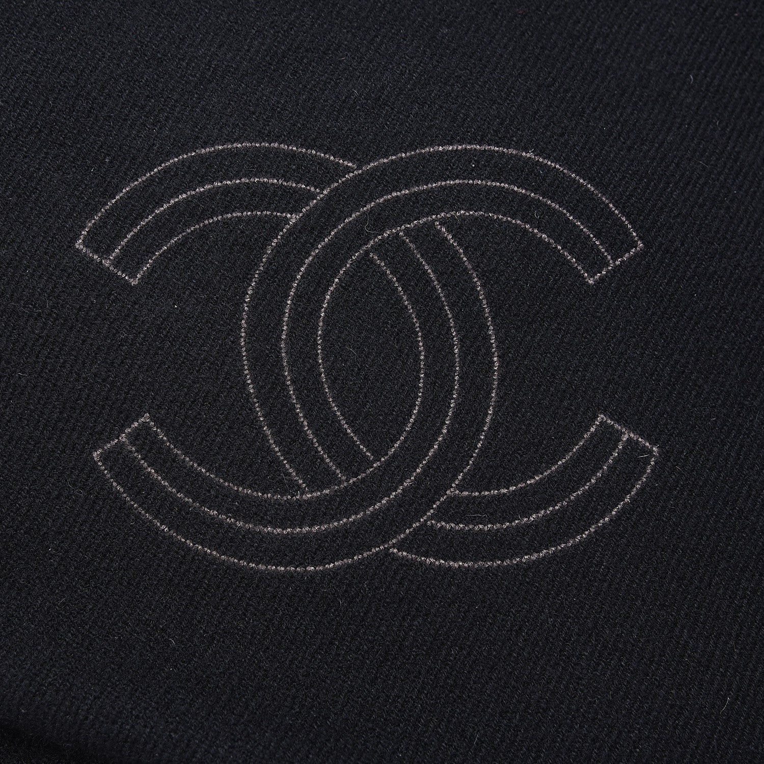 Chanel Orylag Cashmere CC Pillow Blue 5 of 7