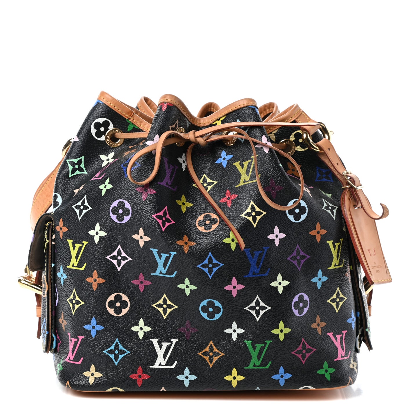 Monogram Multicolor Petit Noe Black