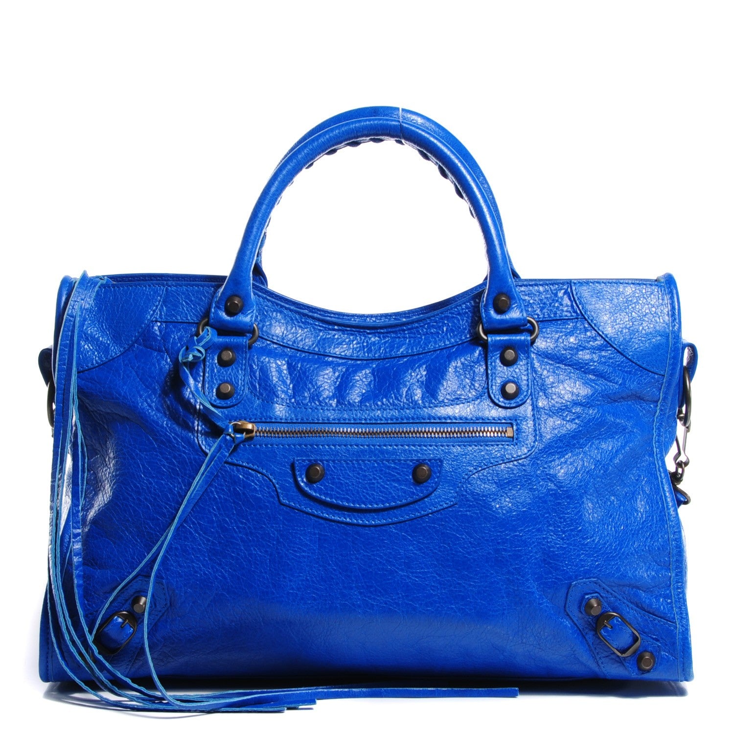 Balenciaga Agneau Classic Hardware City Bleu Lazuli 1 of 14