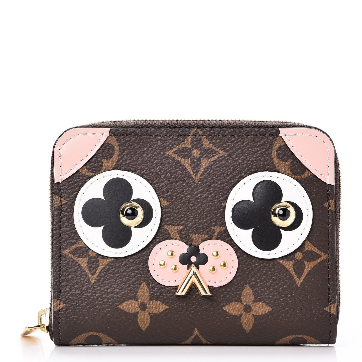 Monogram Valentine Dog Zippy Coin Purse