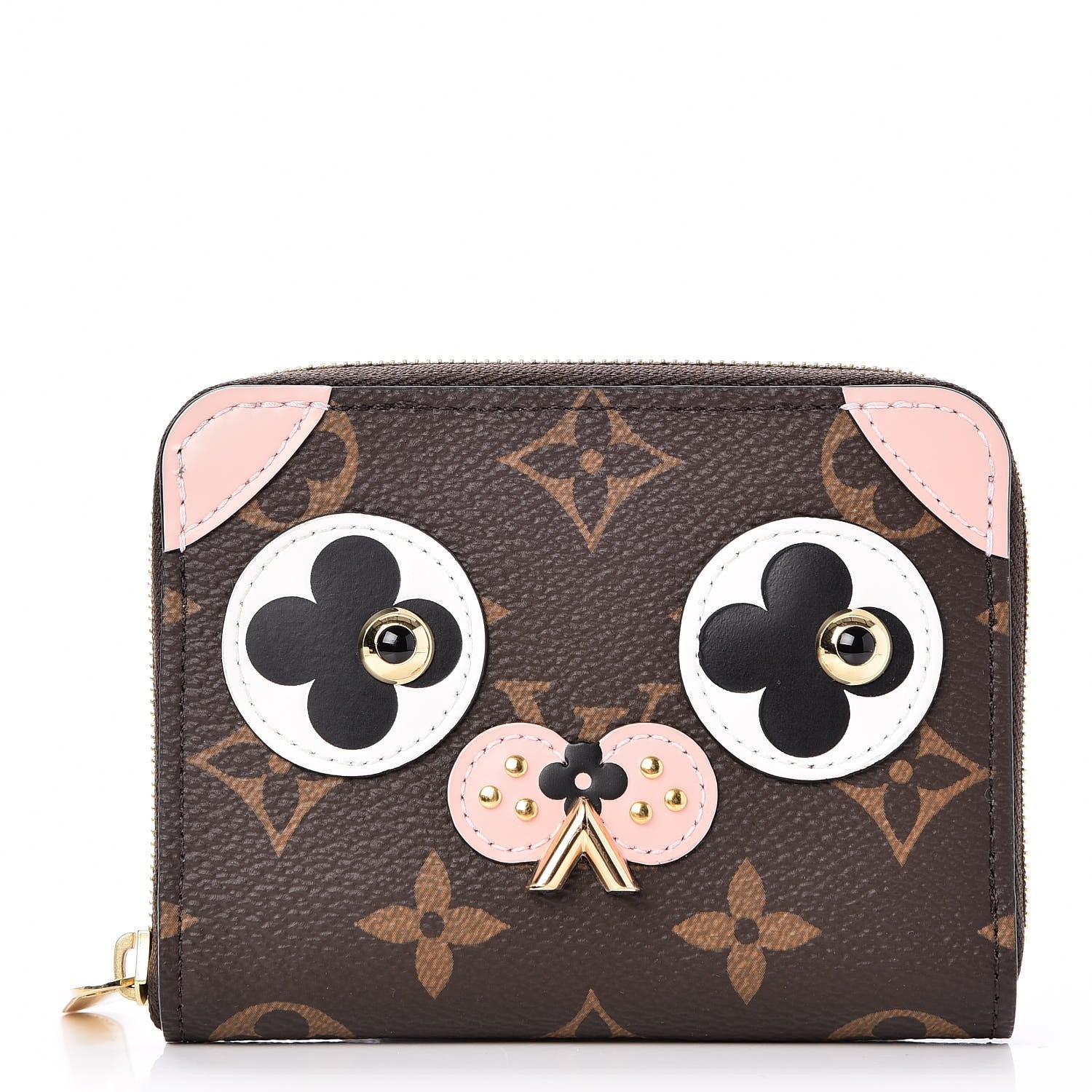 Louis Vuitton Monogram Valentine Dog Zippy Coin Purse 1 of 7