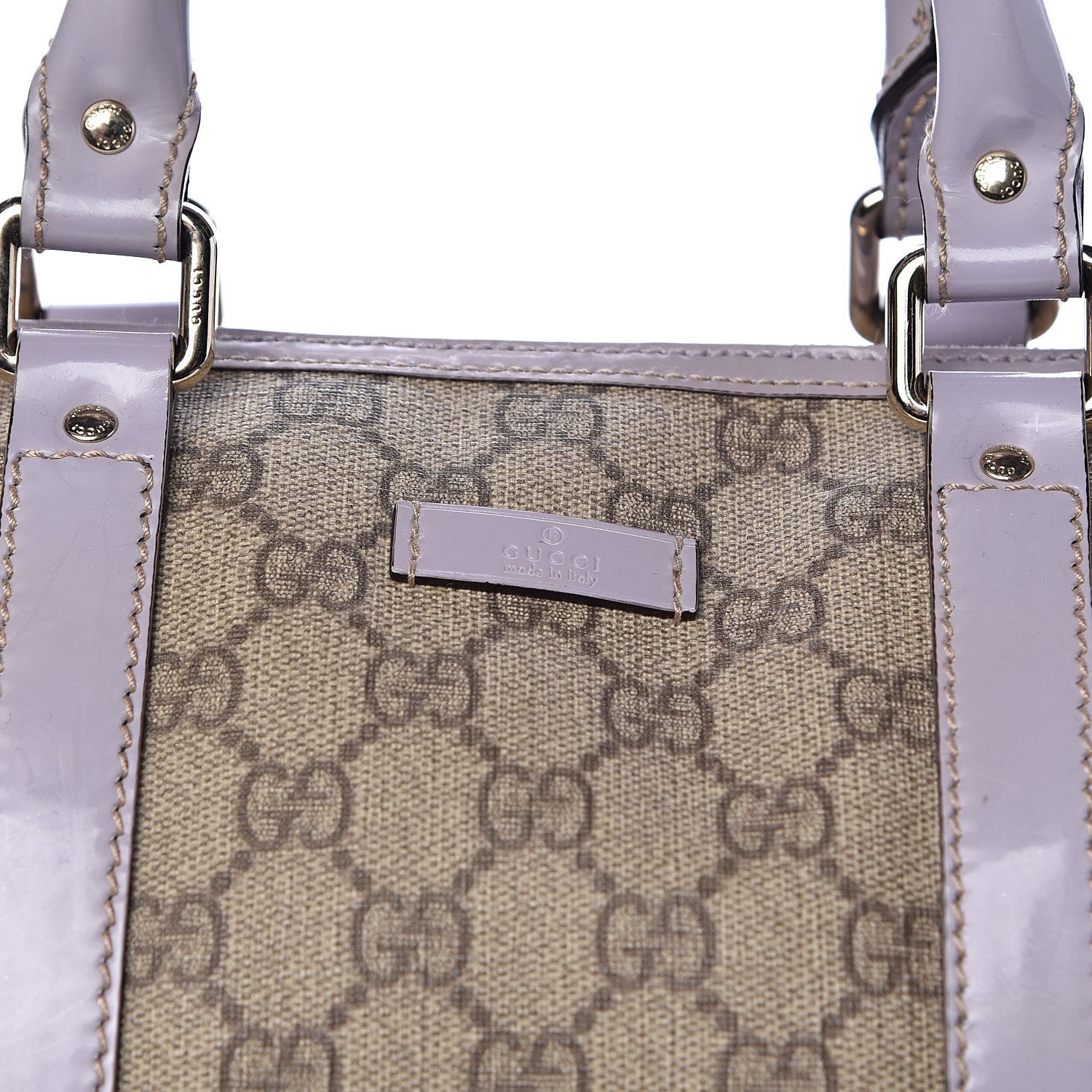Gucci GG Plus Monogram Medium Joy Boston Lilac 9 of 13