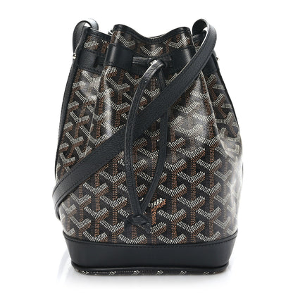 Goyard Goyardine Petit Flot Bucket Bag PM Black 1 of 10
