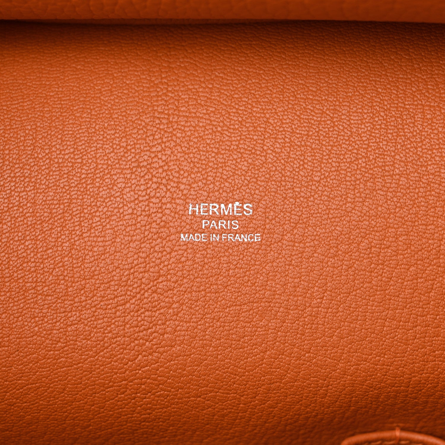 Hermes Taurillon Clemence Jypsiere 28 Orange 6 of 12