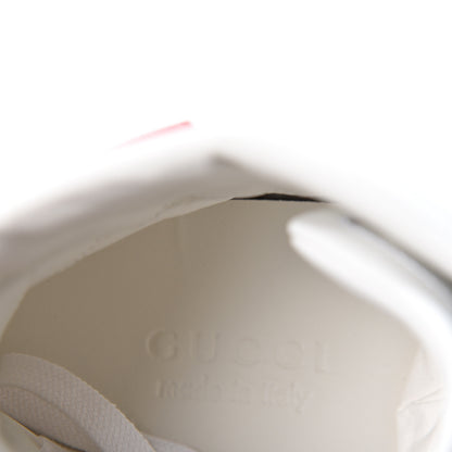 Gucci Calfskin Ayers Web Mens Dionysus High Top Sneakers 11 White 8 of 10