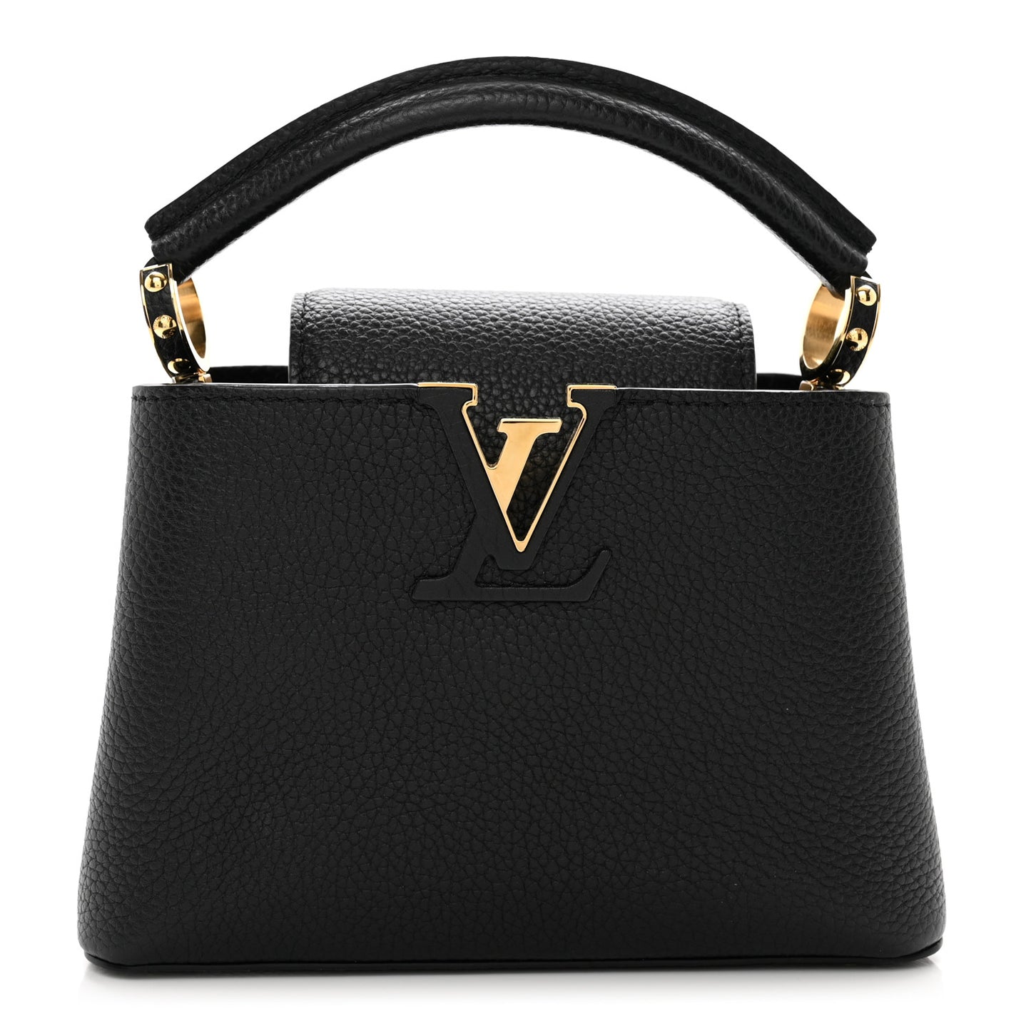 Taurillon Mini Capucines Black