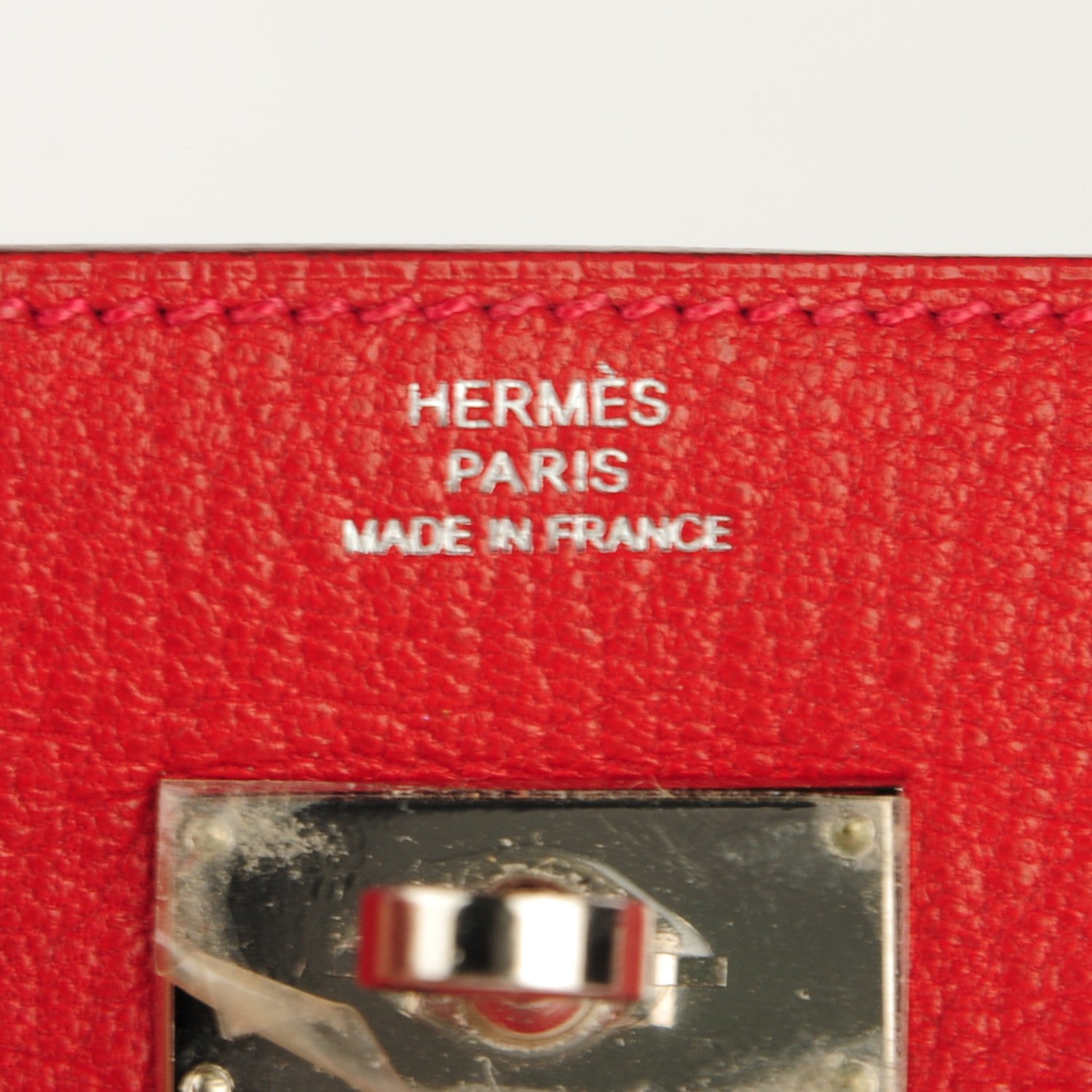 Hermes Chevre Mysore Kelly Longue Wallet Rouge Garance 9 of 10