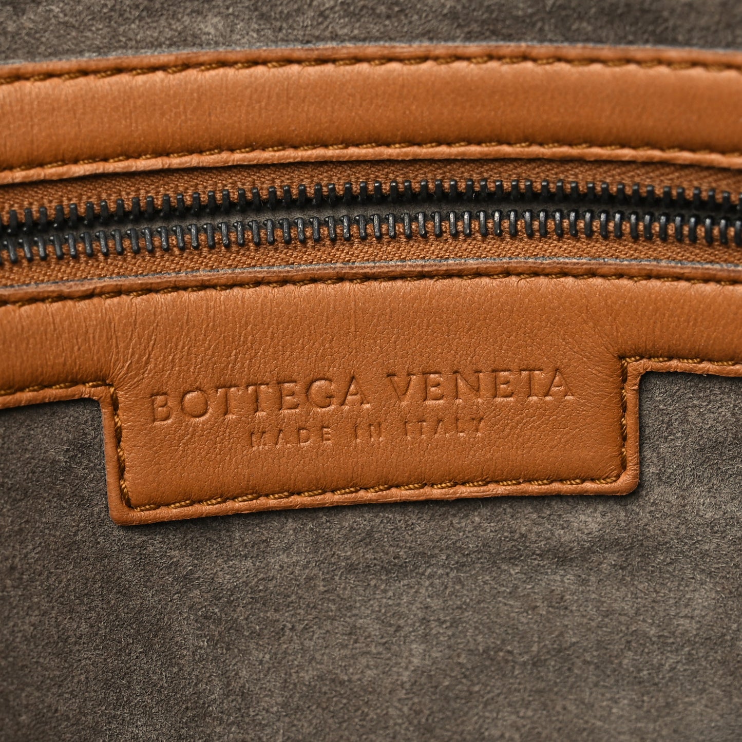 Nappa Intrecciato Nodini Crossbody Messenger Noce