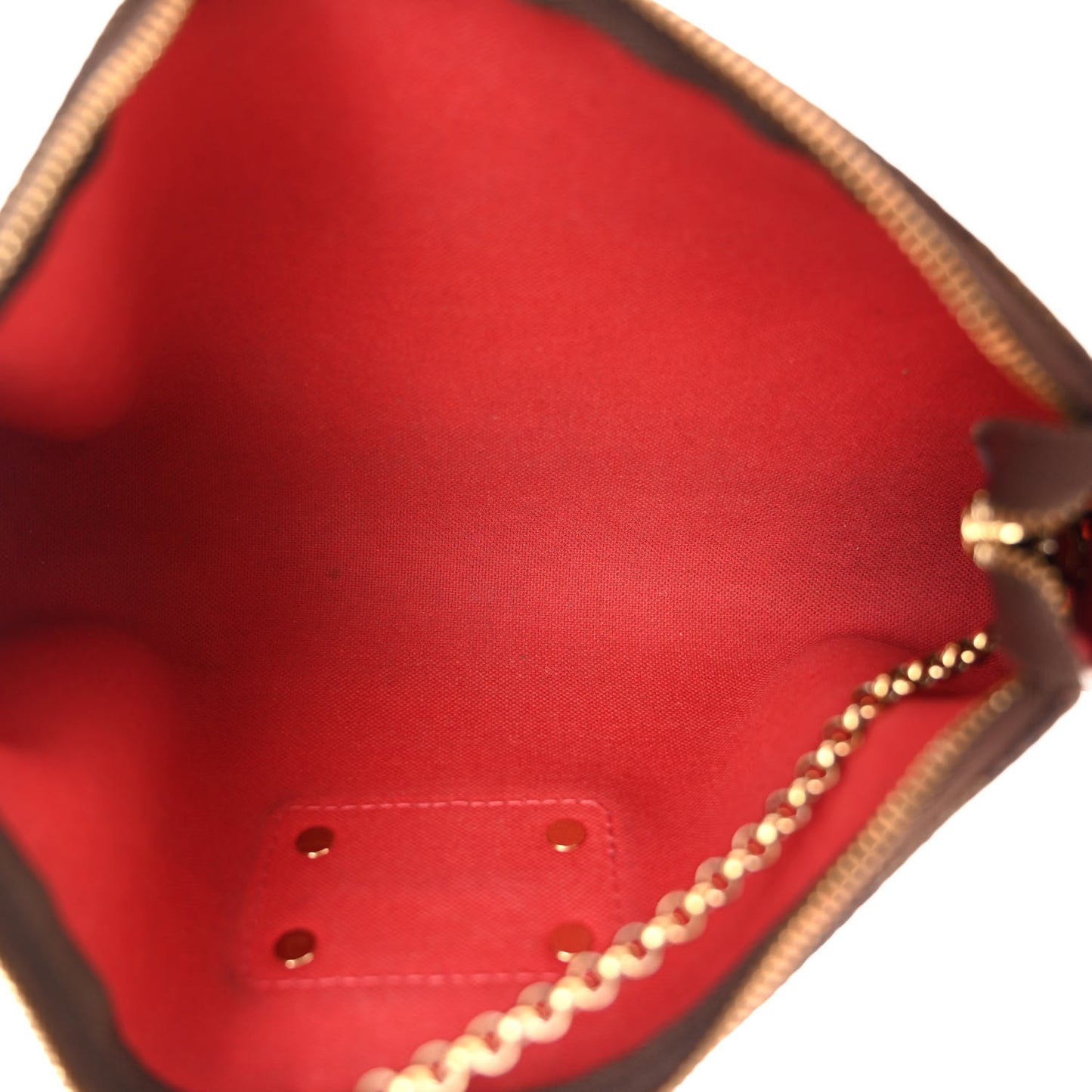 LOUIS VUITTON Damier Ebene Eva Clutch