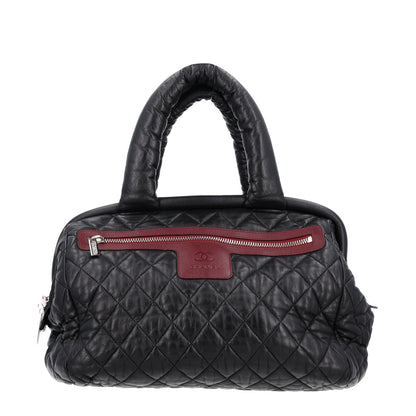 Chanel Lambskin Coco Cocoon Bowler Black 1 of 10