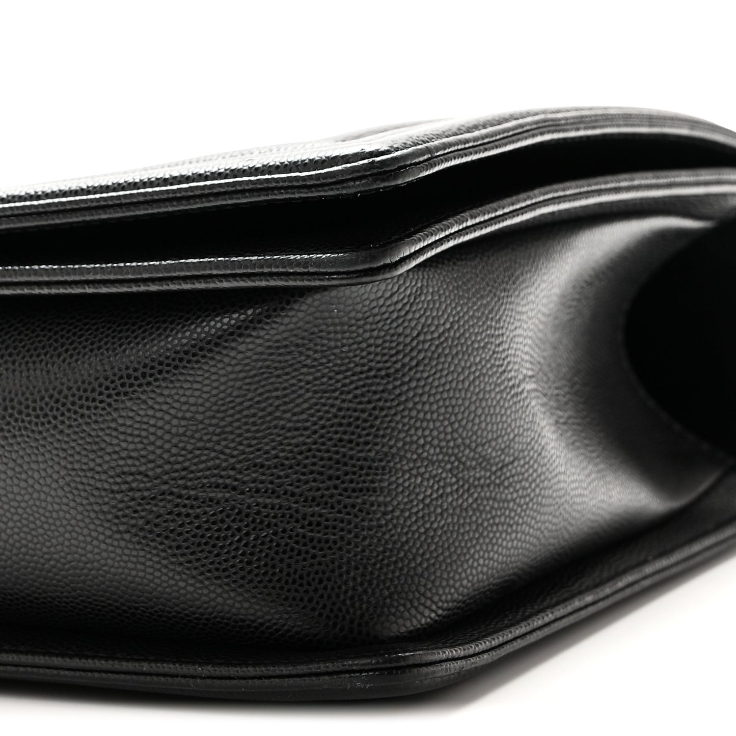 Caviar Quilted New Medium Boy Flap Black