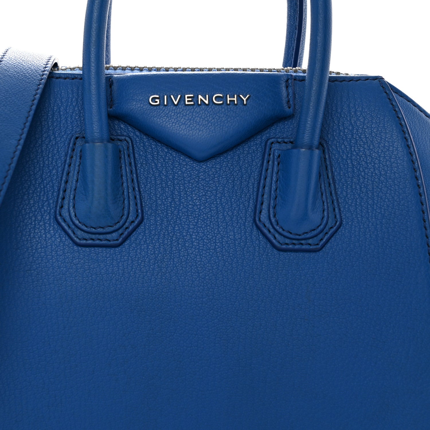 Givenchy Sugar Goatskin Mini Antigona Indigo Blue 8 of 10