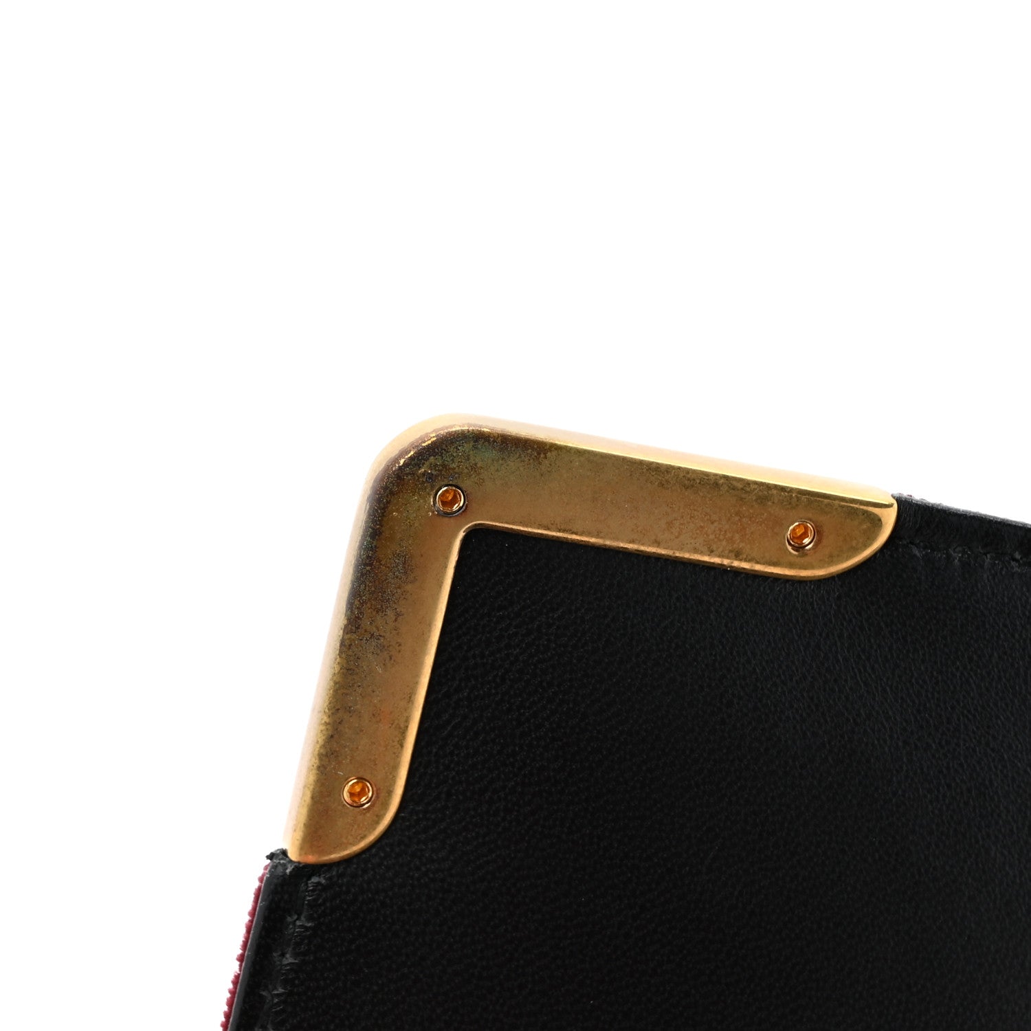 Prada Velvet City Calfskin Cahier Clutch With Chain Ribes Black 11 of 14