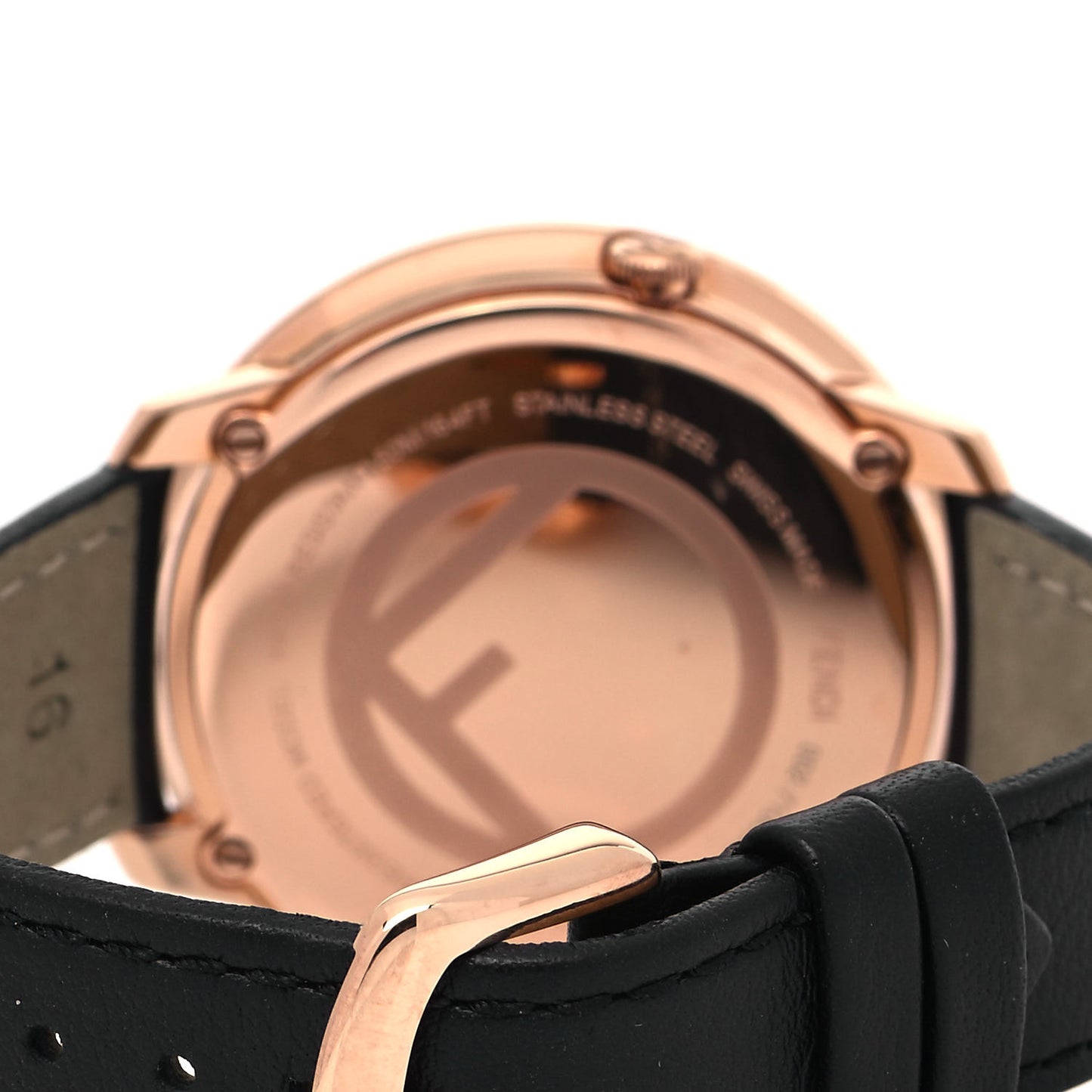 Stainless Steel Calfskin 36mm Run Away Quartz Watch