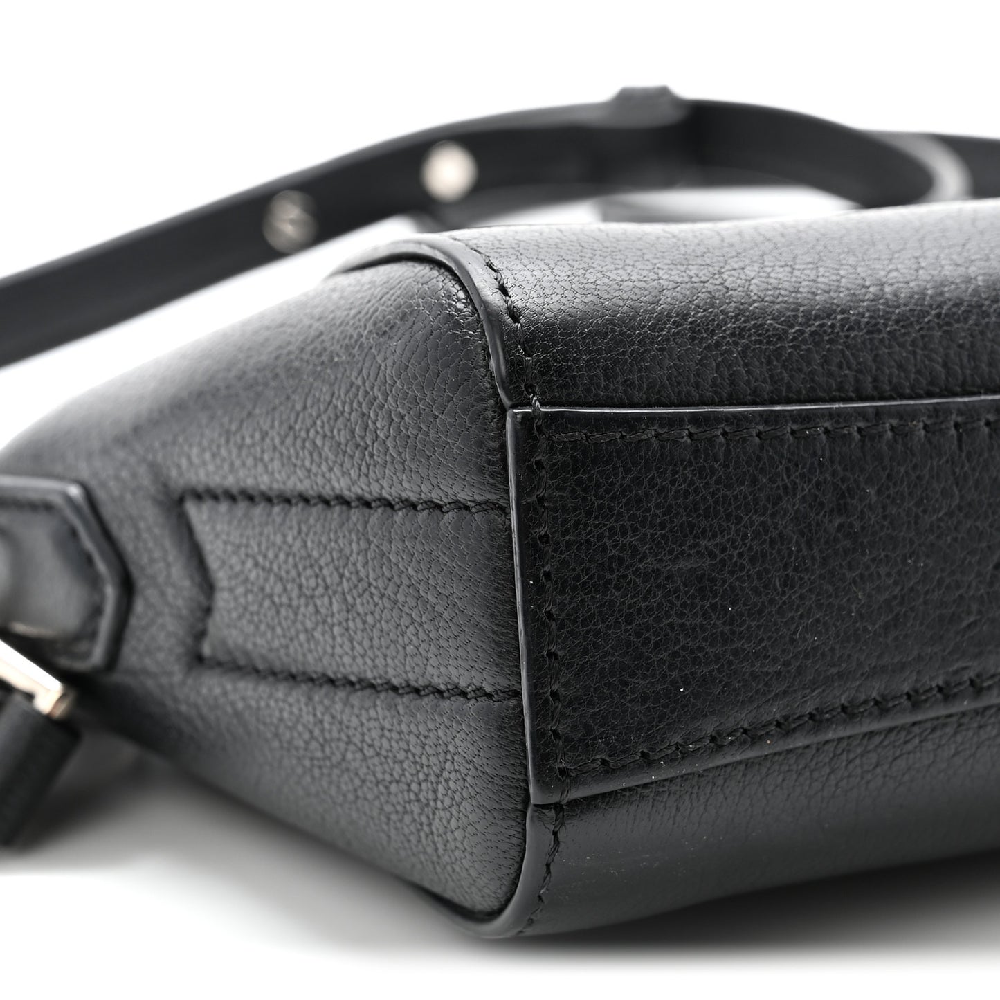 Sugar Goatskin Nano Antigona Black