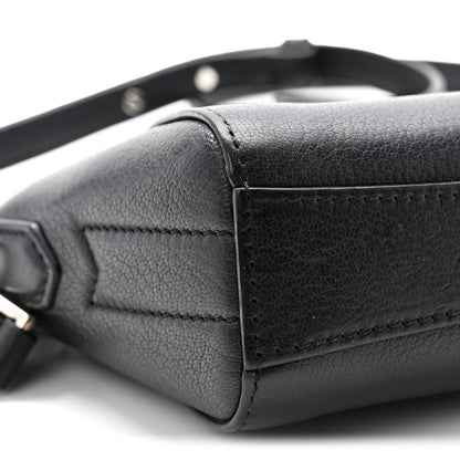 Givenchy Sugar Goatskin Nano Antigona Black 8 of 9