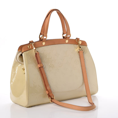 Louis Vuitton Vernis Brea MM Blanc Corail 4 of 11