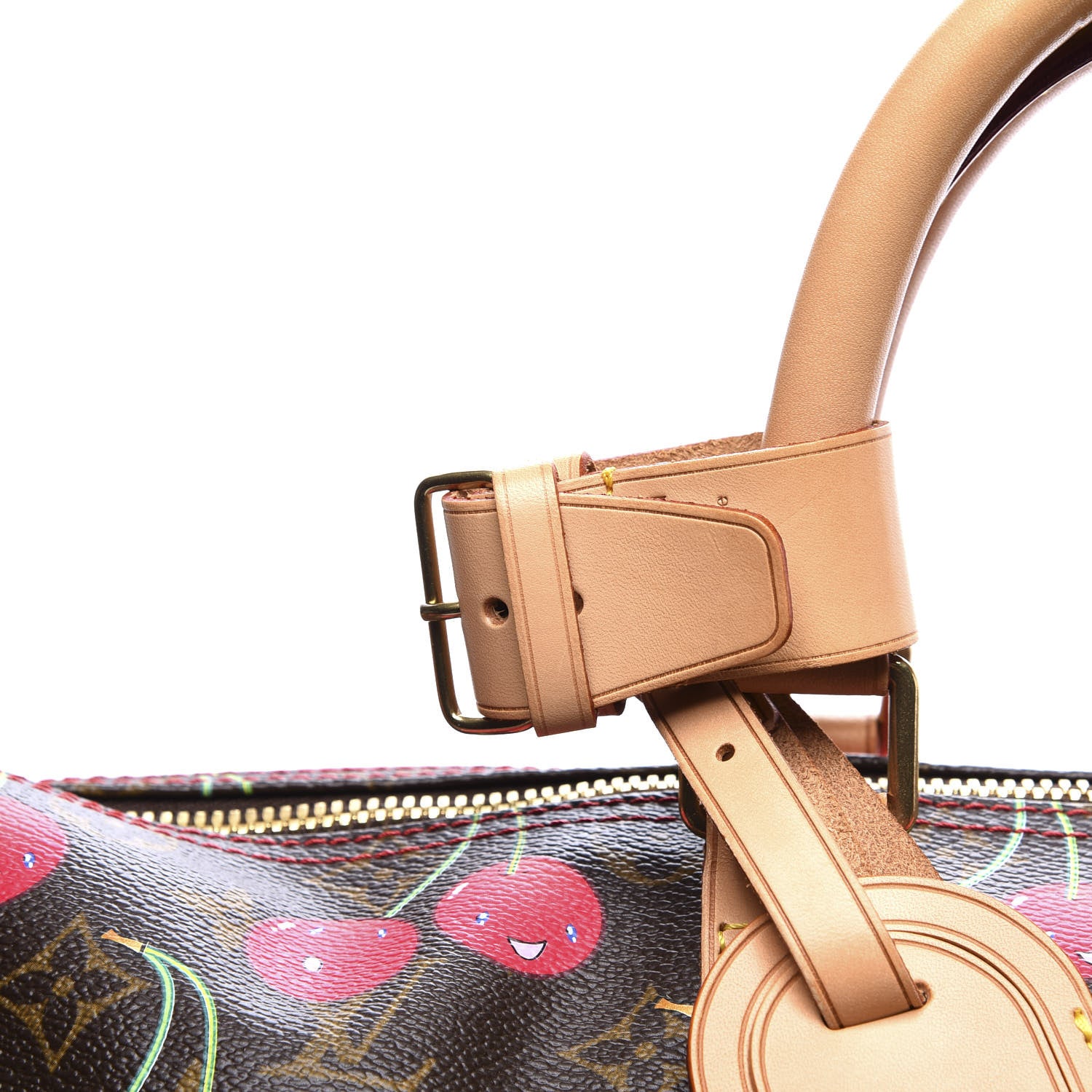 Louis Vuitton Monogram Cerises Keepall 45 10 of 12