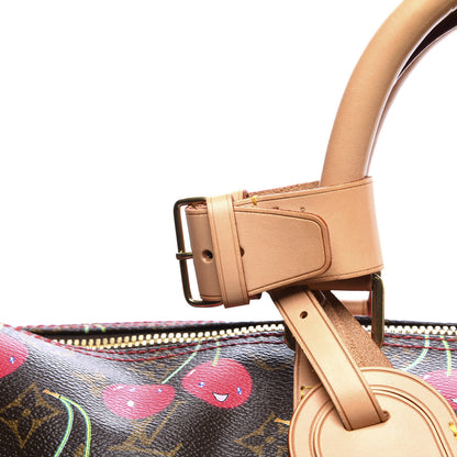 Louis Vuitton Monogram Cerises Keepall 45 10 of 12