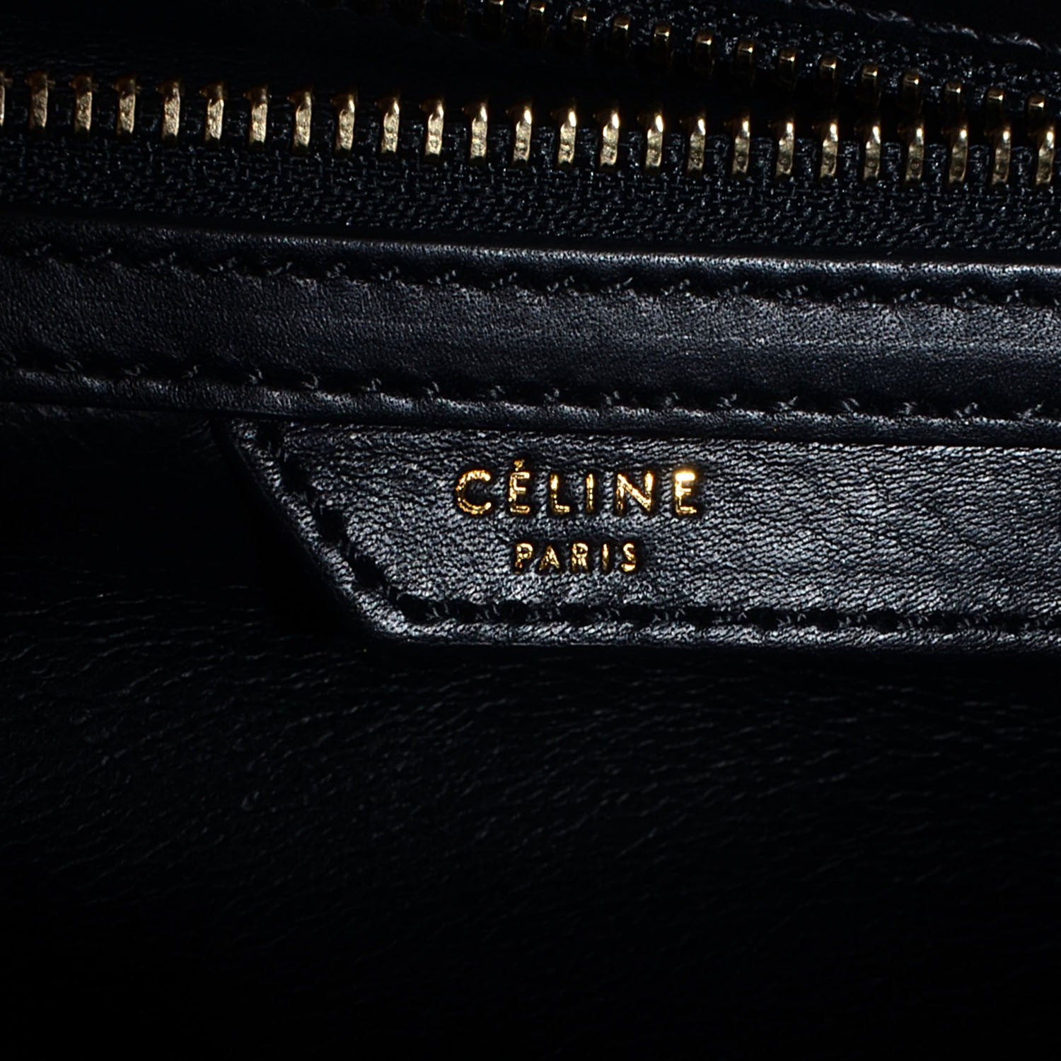 Celine Smooth Calfskin Mini Tri-Color Luggage Forest 7 of 9