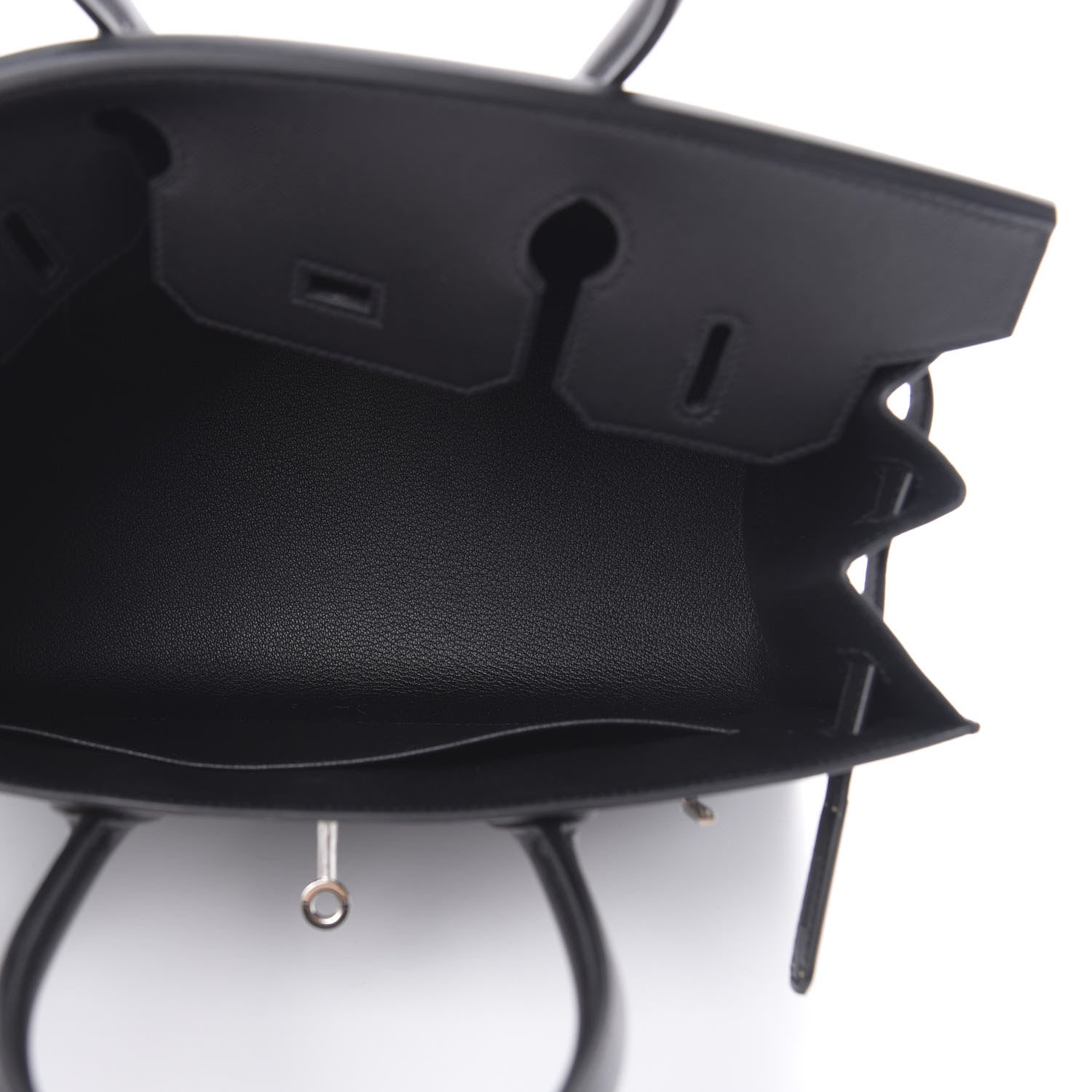 Hermes Madame Calfskin Birkin Sellier 30 Black 5 of 12