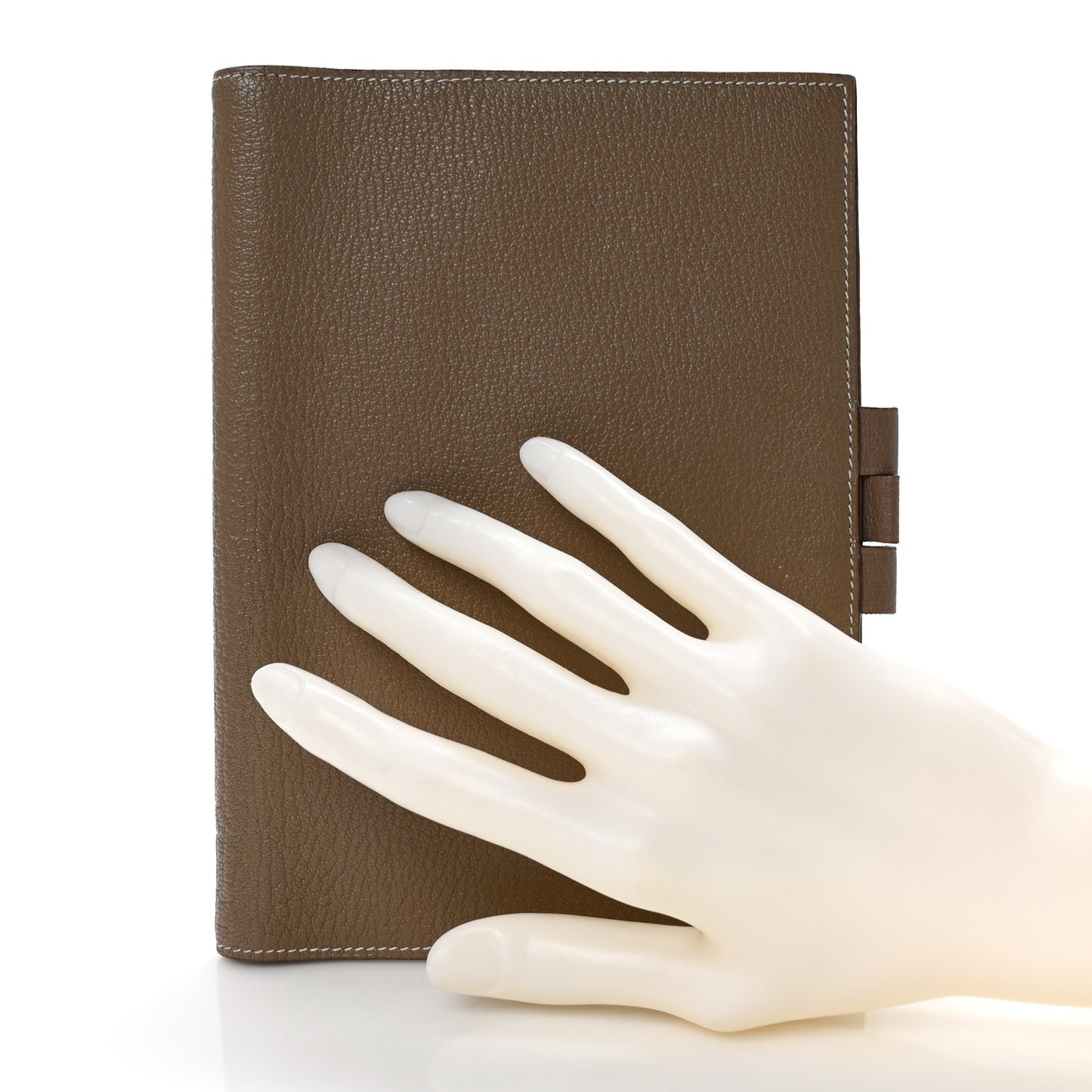 Chevre Mysore Globe Trotter Agenda Cover PM Etoupe