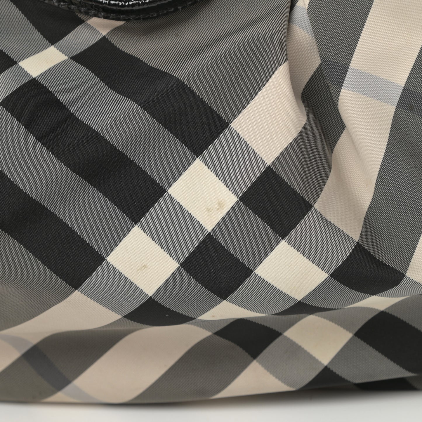 Beat Check Small Brooklyn Hobo Black