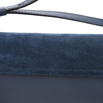 Chloe Suede Calfskin Mini Faye Shoulder Bag Majolica Blue 12 of 12