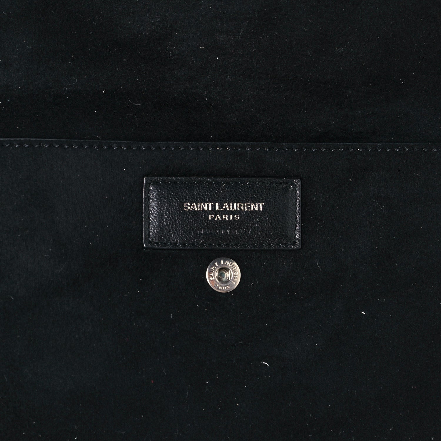 Saint Laurent Lambskin Teddy Drawstring Bag Eros Red 6 of 11