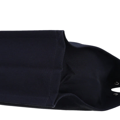 Saint Laurent Linen Calfskin Rive Gauche Tote Navy 10 of 10