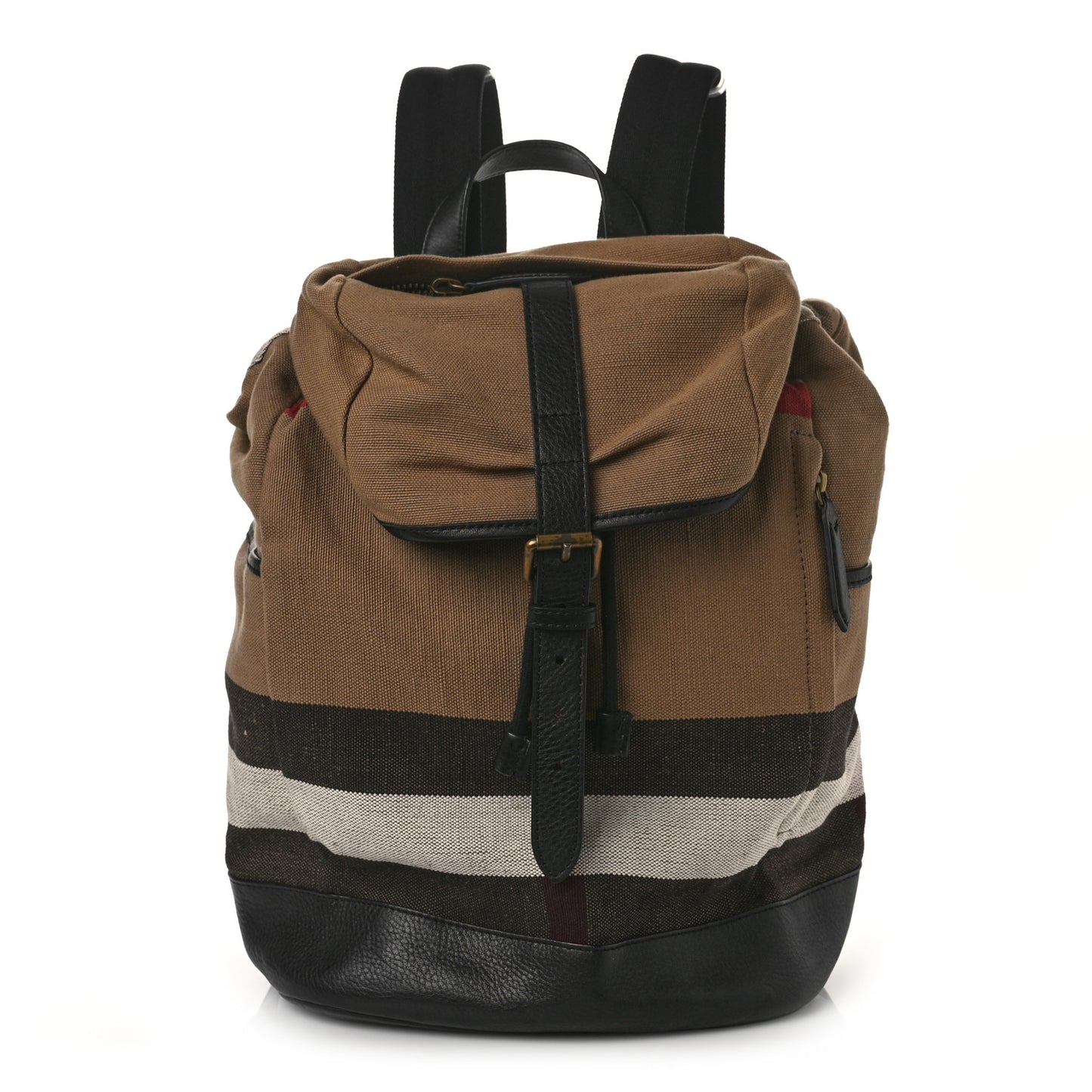 Canvas Mega Check Drifton Backpack Black