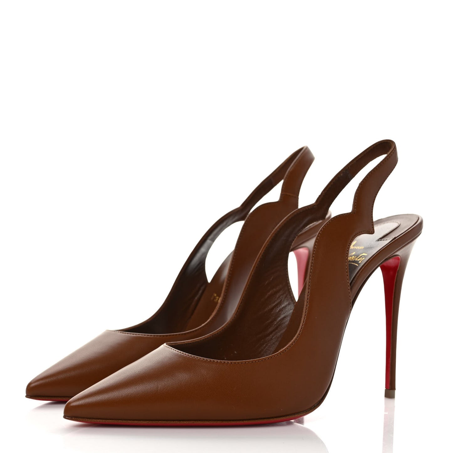 Calfskin Hot Chick Slingback 100 Pumps 39 Nude