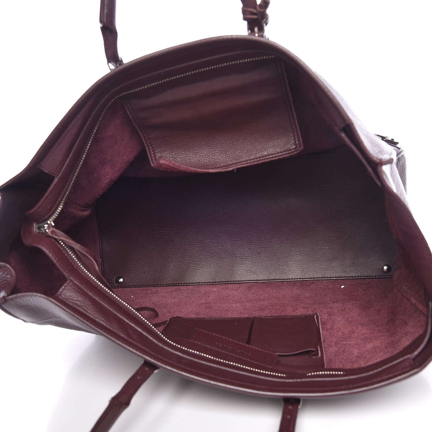 Balenciaga Veau Papier A4 Tote Rouge Aubergine 5 of 9