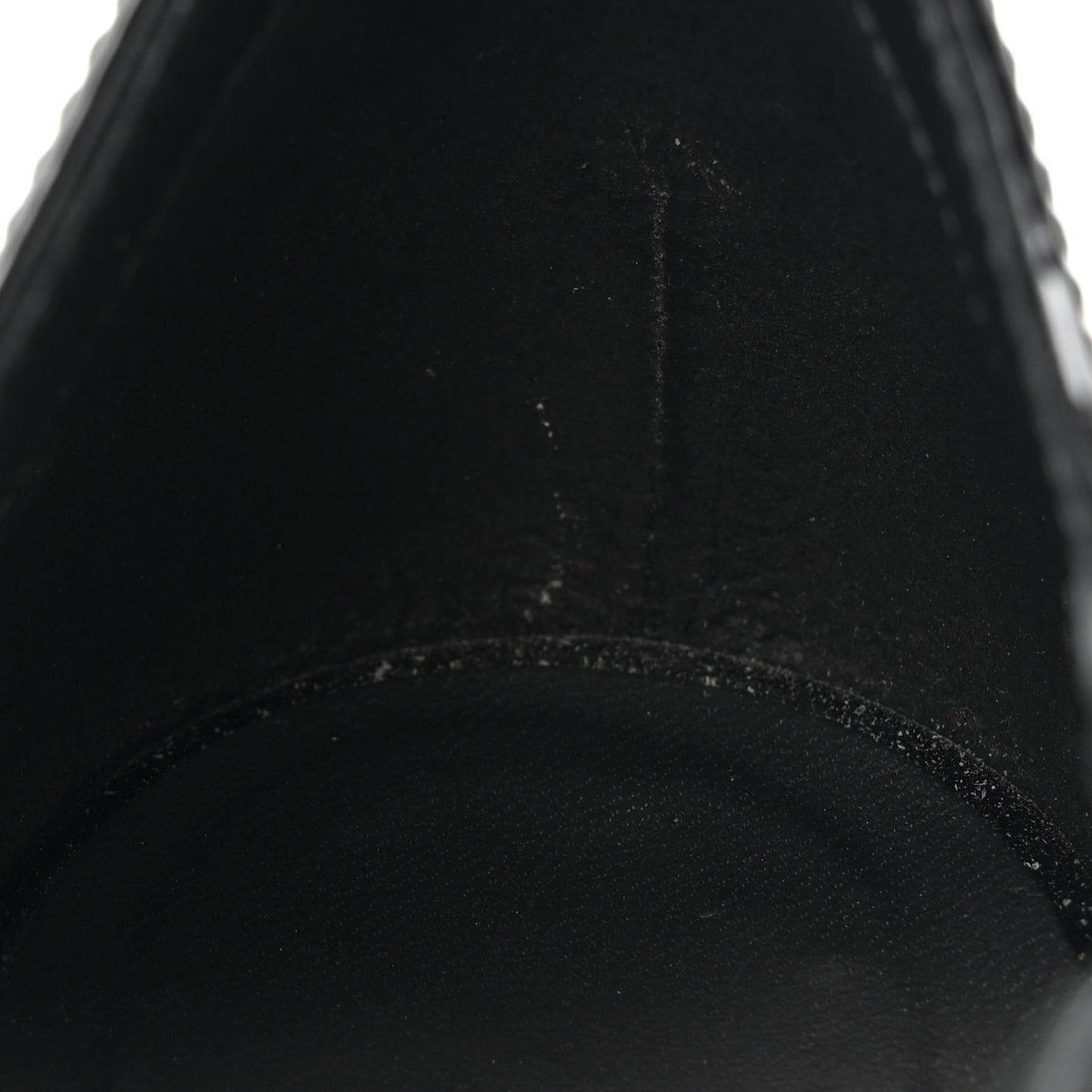Patent Cap Toe CC Wedge Ankle Strap Pumps 39.5 Black White