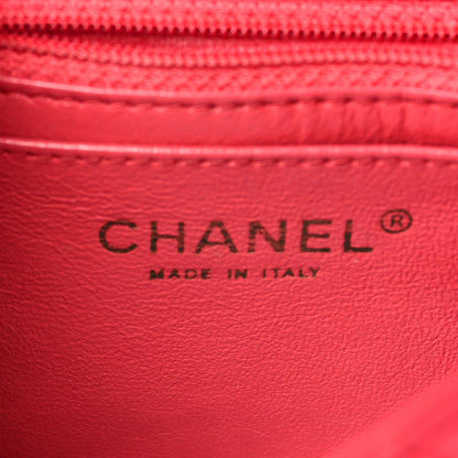 Chanel Lambskin Quilted Mini Square Flap Pink 6 of 8