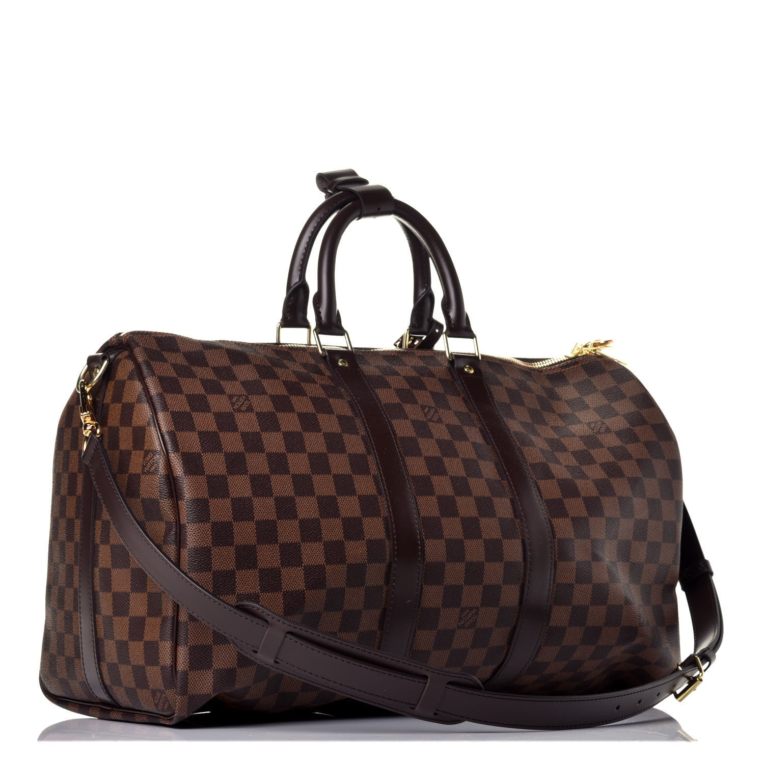 Louis Vuitton Damier Ebene Keepall Bandouliere 45 2 of 8