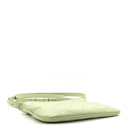 Gucci GG Grainy Calfskin Emblem Super Mini Shoulder Bag Sage Leaf 4 of 11