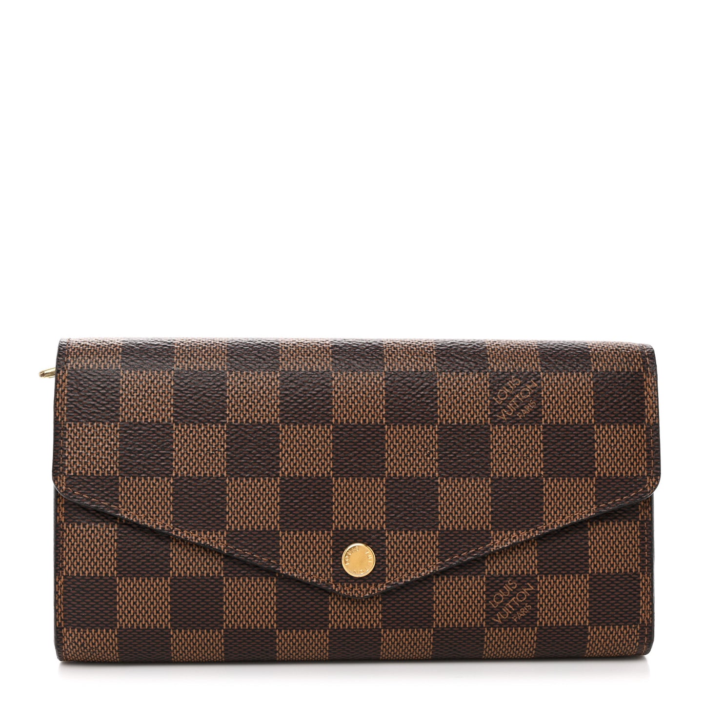 LOUIS VUITTON Damier Ebene Sarah Wallet NM