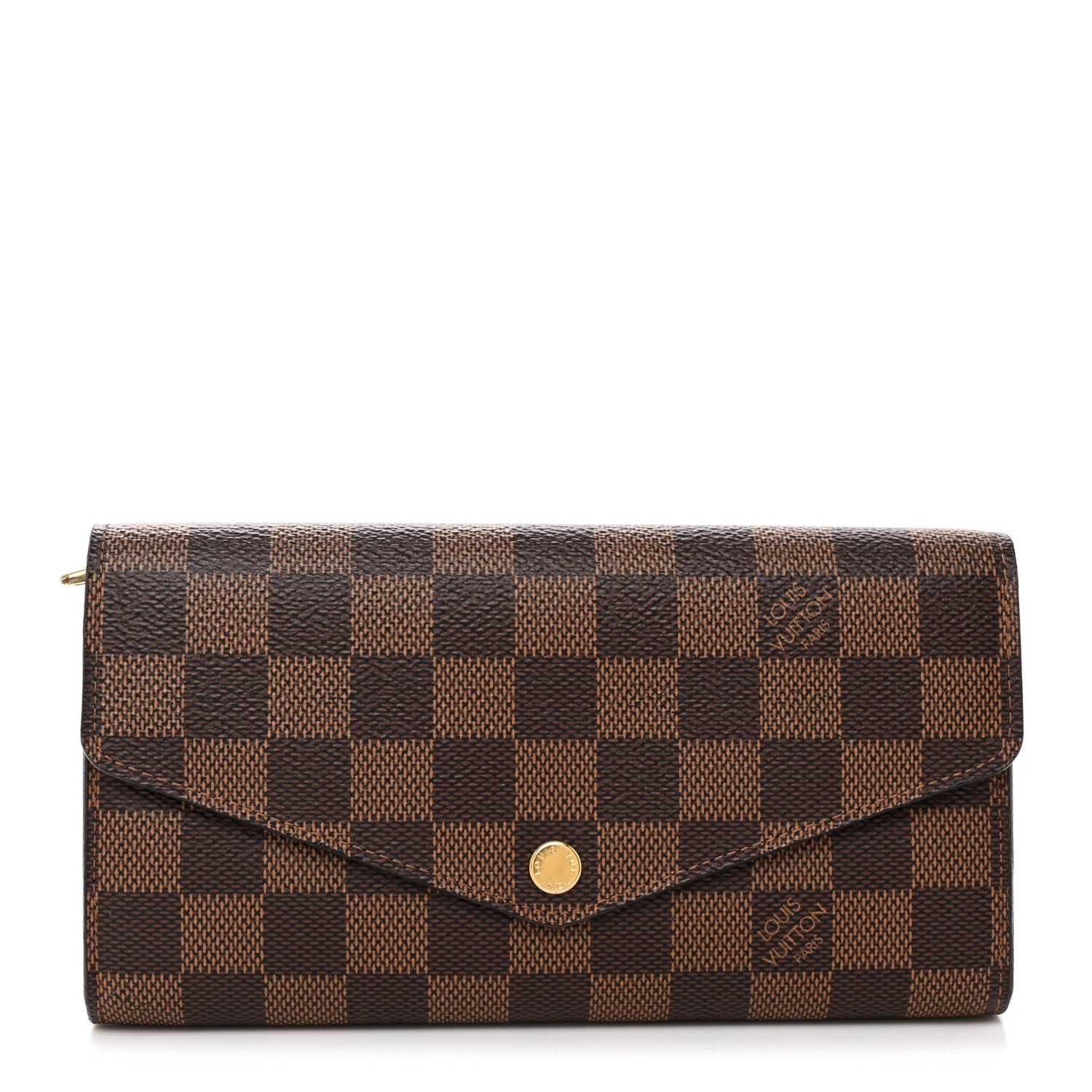 Louis Vuitton LOUIS VUITTON Damier Ebene Sarah Wallet NM 1 of 6
