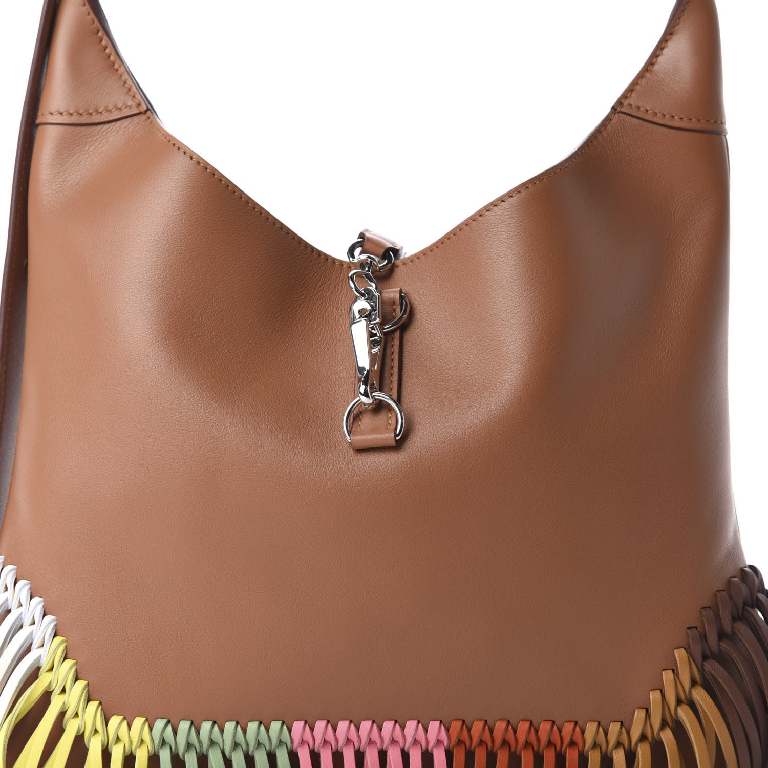 Hermes Swift Anate Rainbow Trim II 31 Gold Multicolor 9 of 9