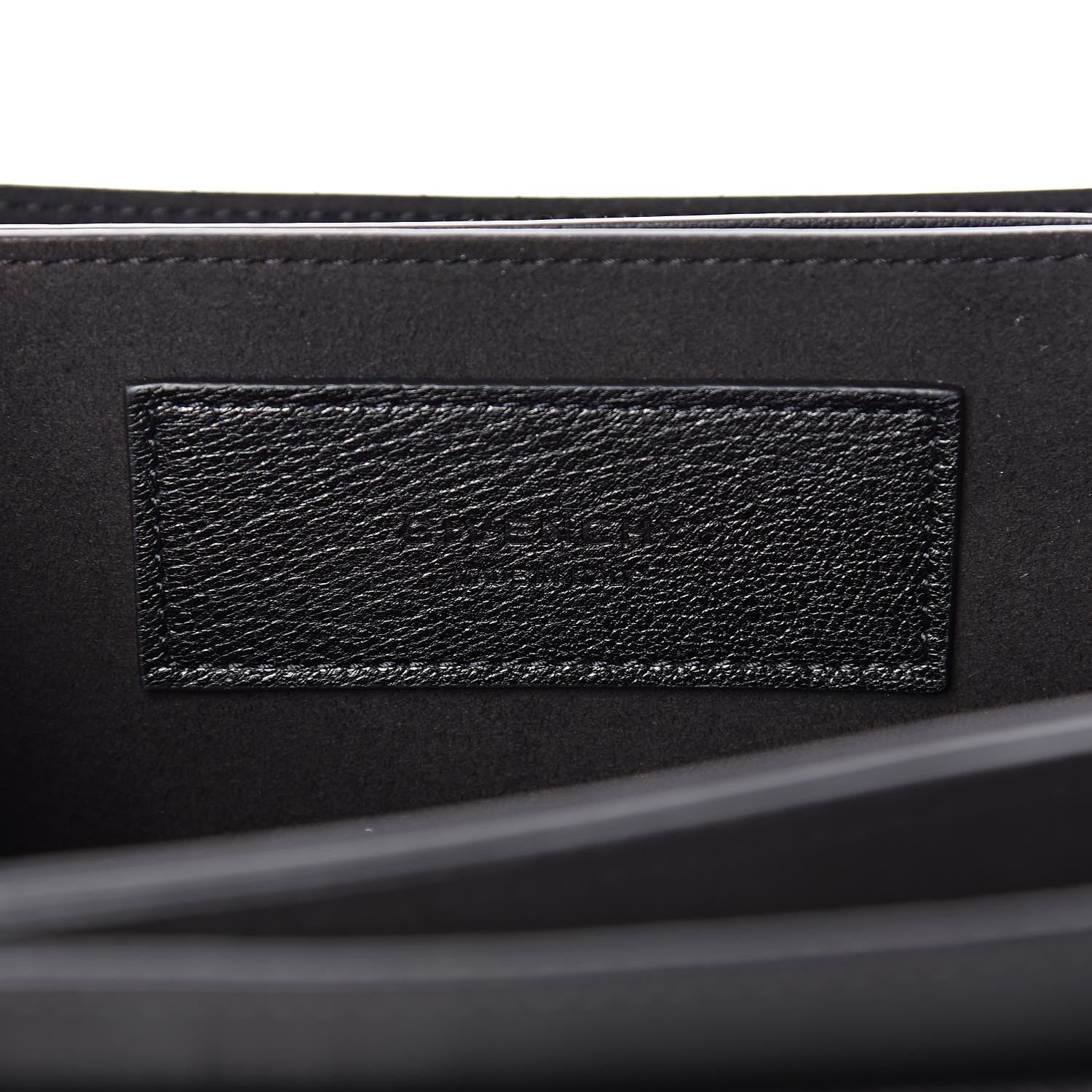 Givenchy Goatskin Small GV3 Shoulder Bag Black 6 of 9