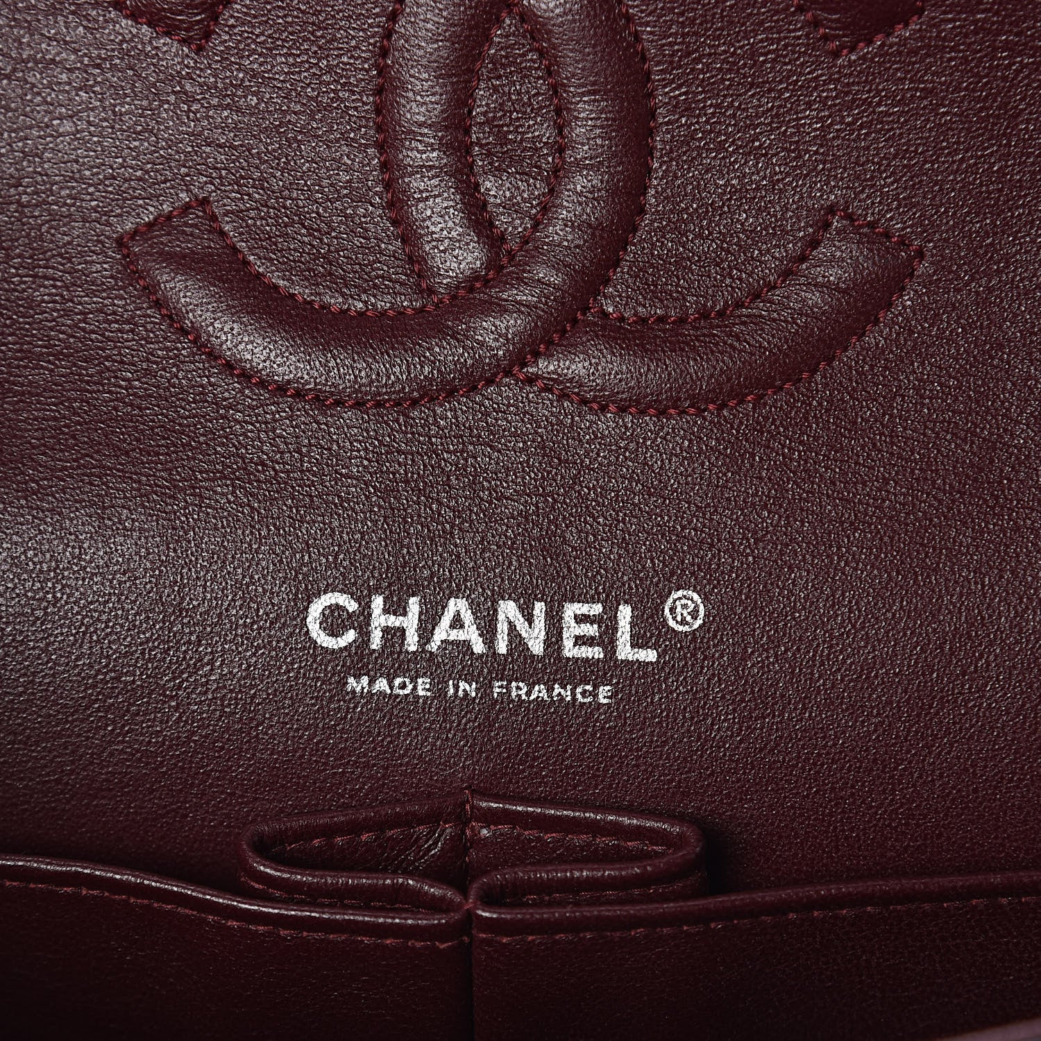 Chanel Lambskin Quilted Medium Double Flap Black 6 of 10