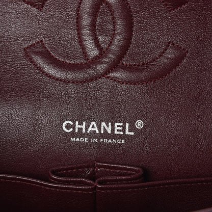 Chanel Lambskin Quilted Medium Double Flap Black 6 of 10