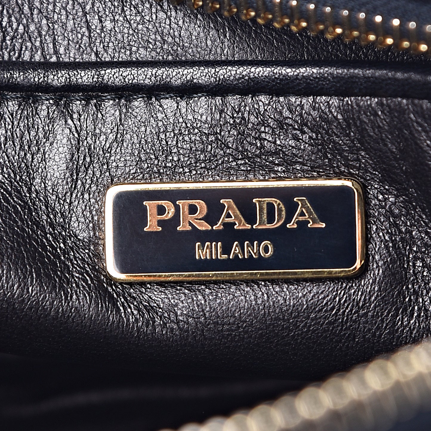 Nappa Fiocco Bow Crossbody Clutch Black Fuoco