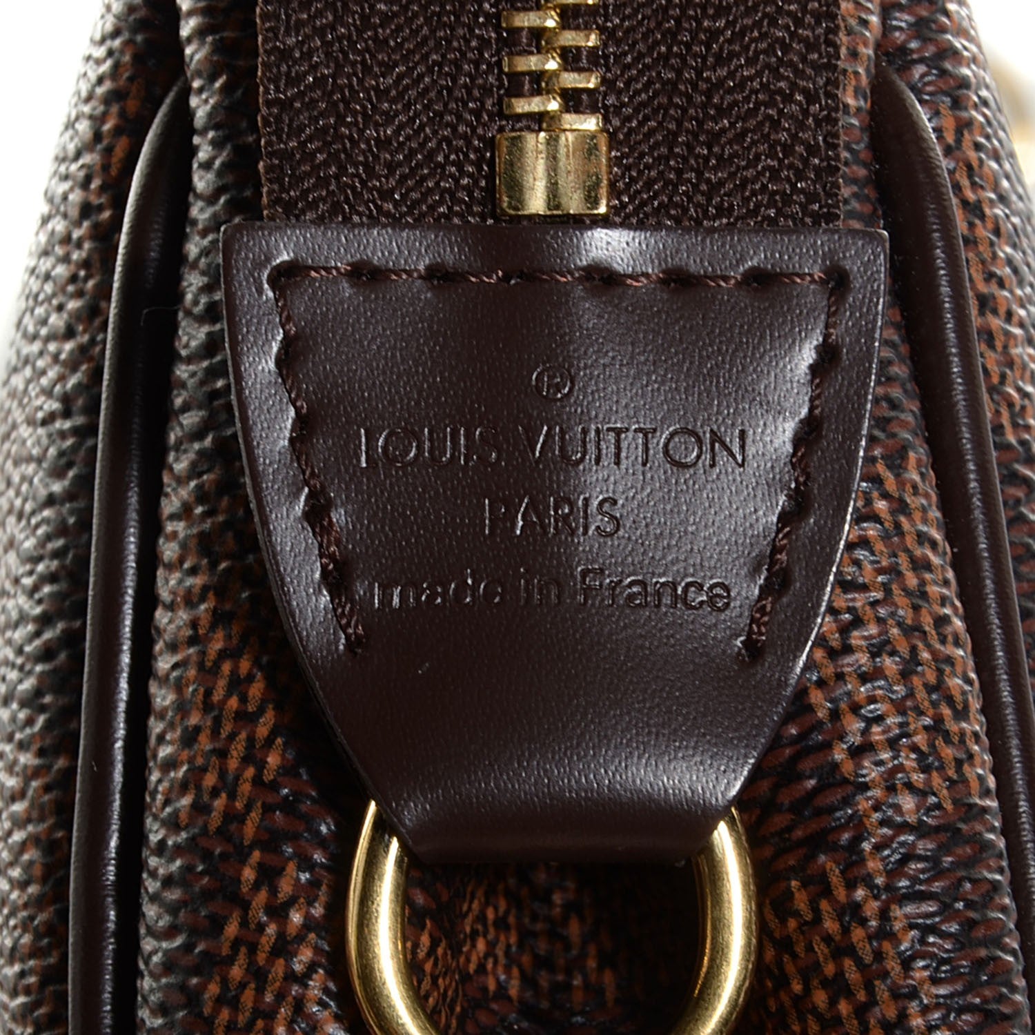 Louis Vuitton Damier Ebene Eva Clutch 7 of 8