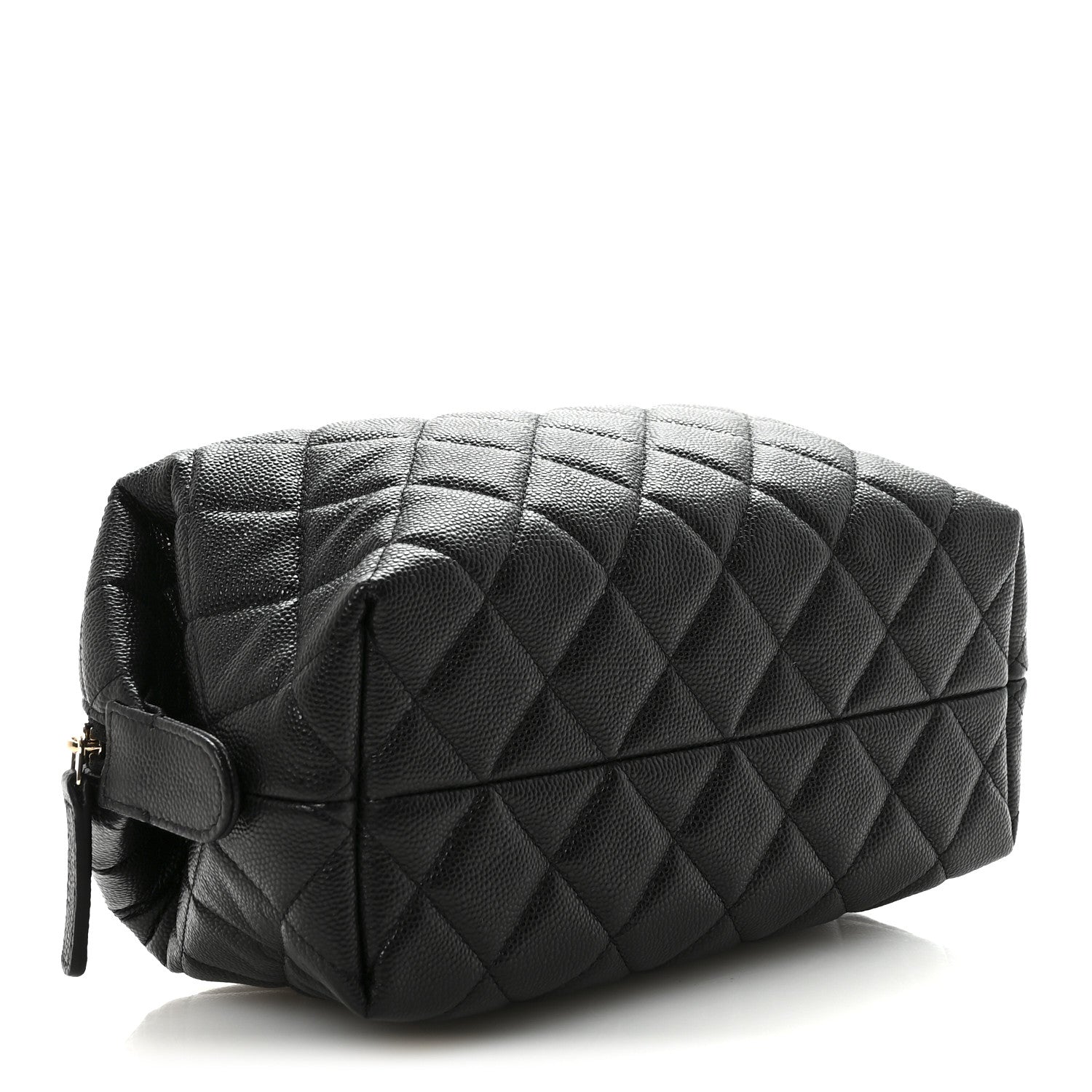 Chanel Caviar Quilted Cosmetic Case Black 4 of 8