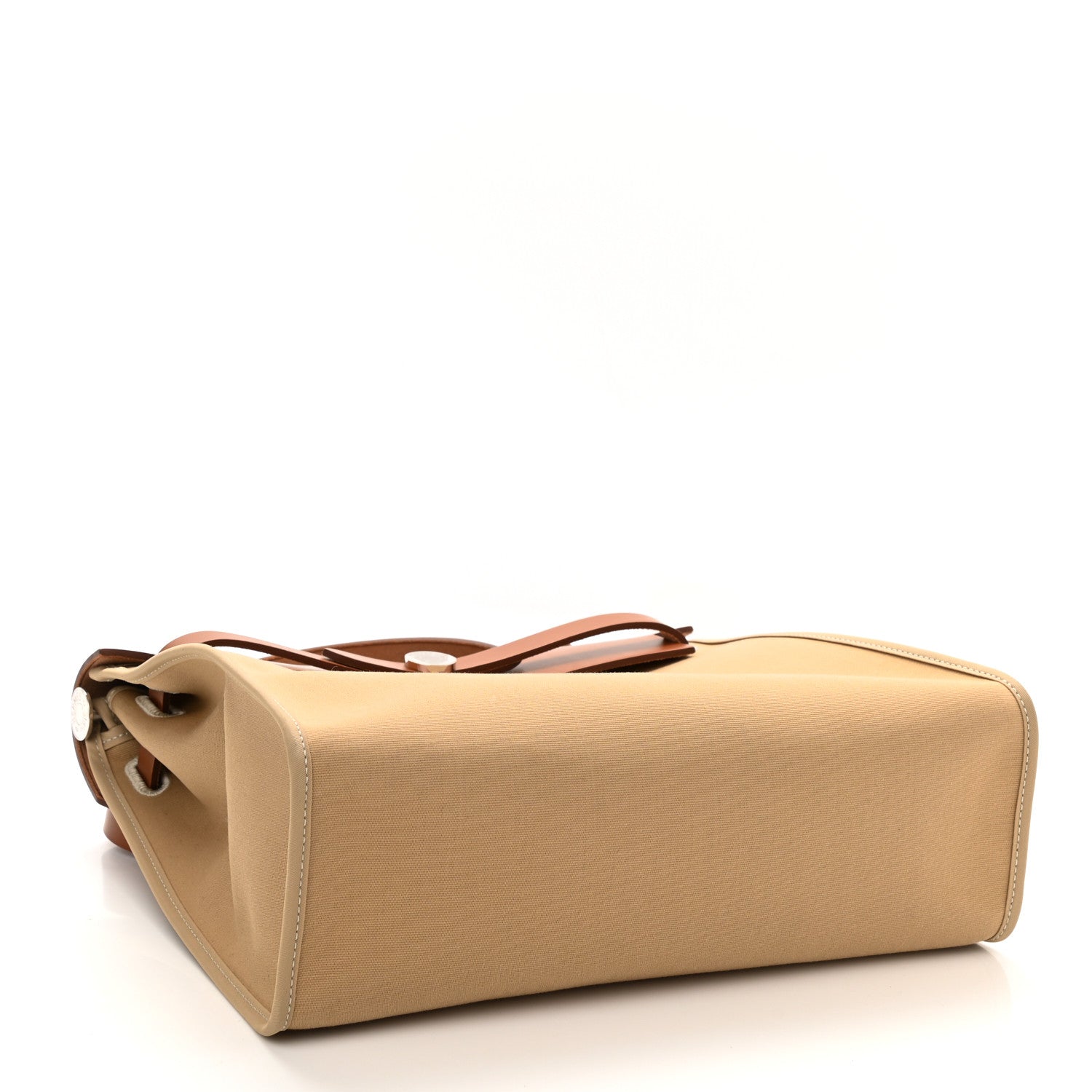 Hermes Vache Hunter Toile Herbag Zip 31 PM Trench Beton 6 of 13